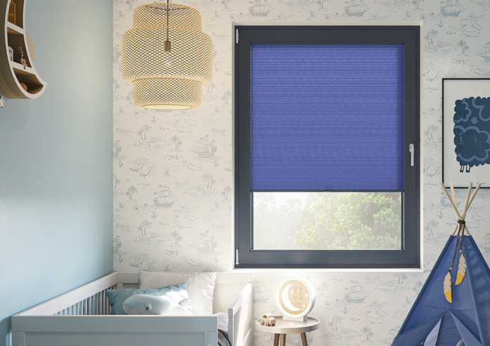 Obscura, Indigo - Stick Fit Honeycomb Blind - Image 3